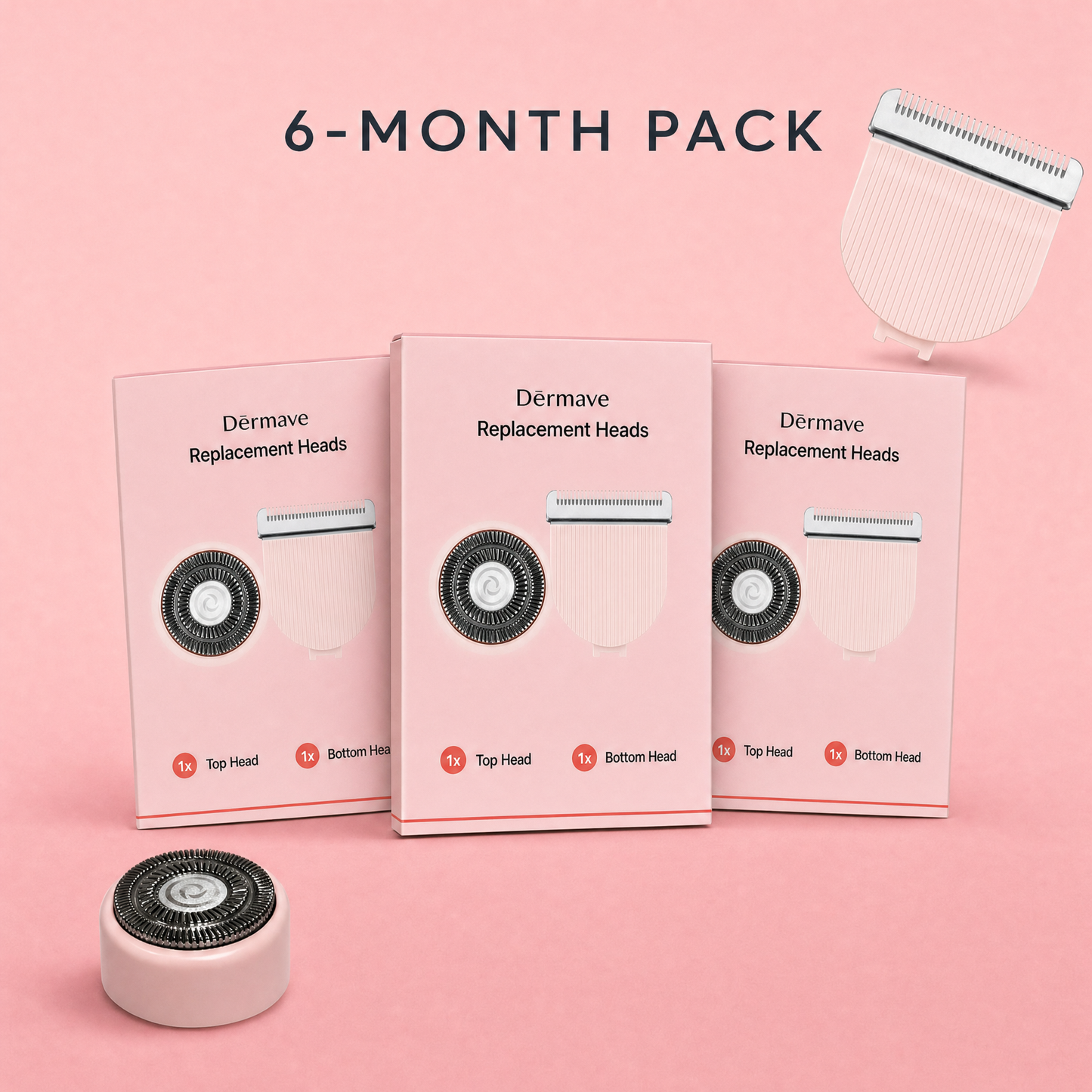 6-Month Blade Refill Pack (3 Sets)