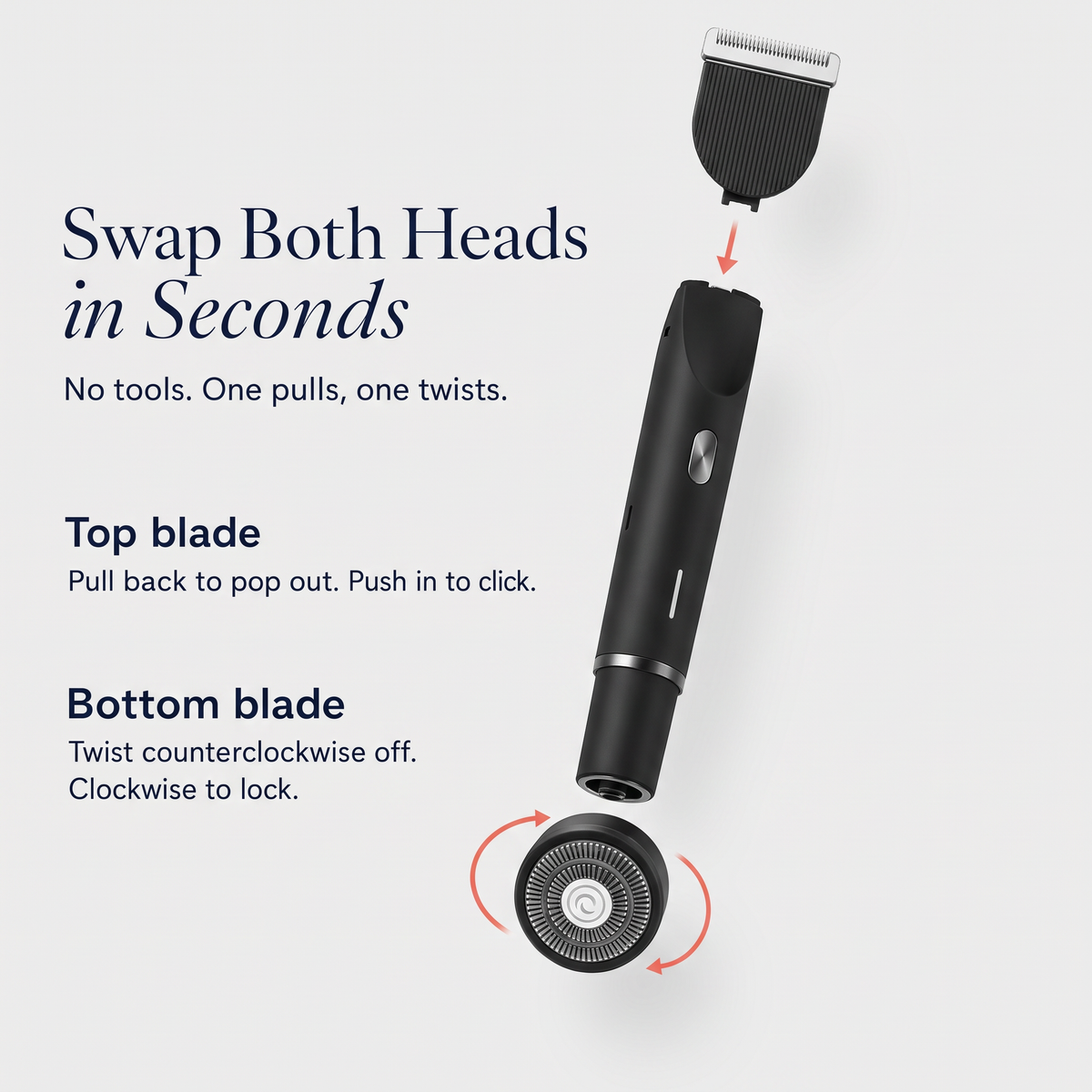 Dermave™ Trimmer 2.0 Replacement Heads